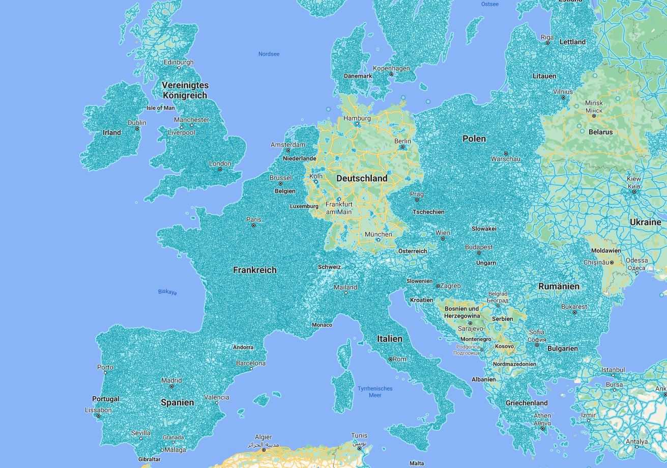 10 lat Google Street View Dlaczego Niemcy wciąż składają się z białych plam