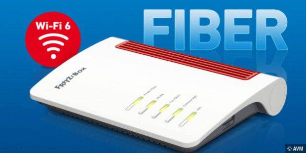 Nowe światłowód Fritz Box 5530 dla prędkości Gigabit