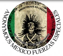 Anonimowy paraliżuje strony internetowe rządu meksykańskiego